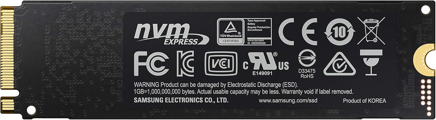 SAMSUNG SSD 970 EVO PLUS NVME M.2 500GB MZ-V7S500BW