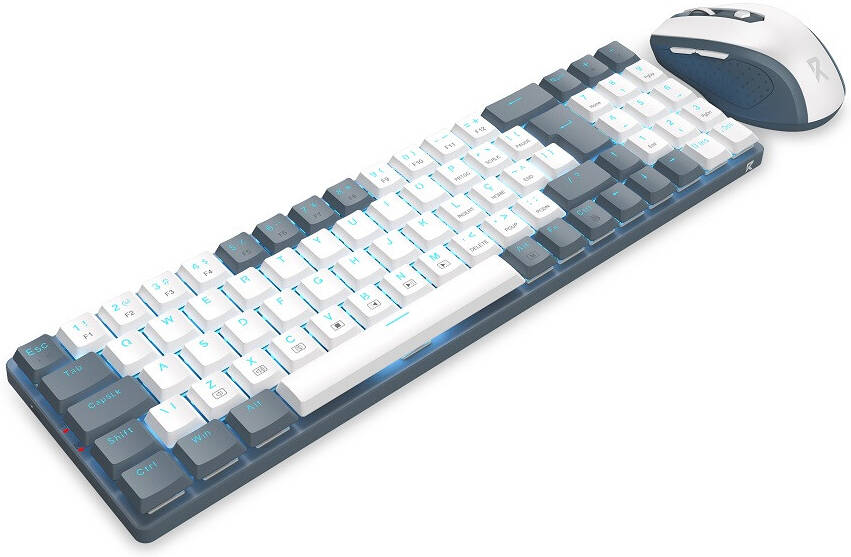 Redragon 94key low profile combo BS-8772 (Grey/White)