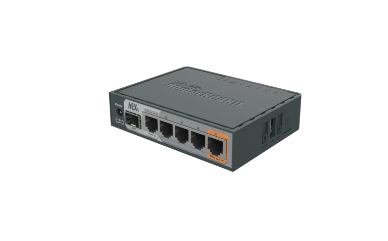 MIKROTIK RB760IGS hEX S 5x Gigabit Ethernet Routers