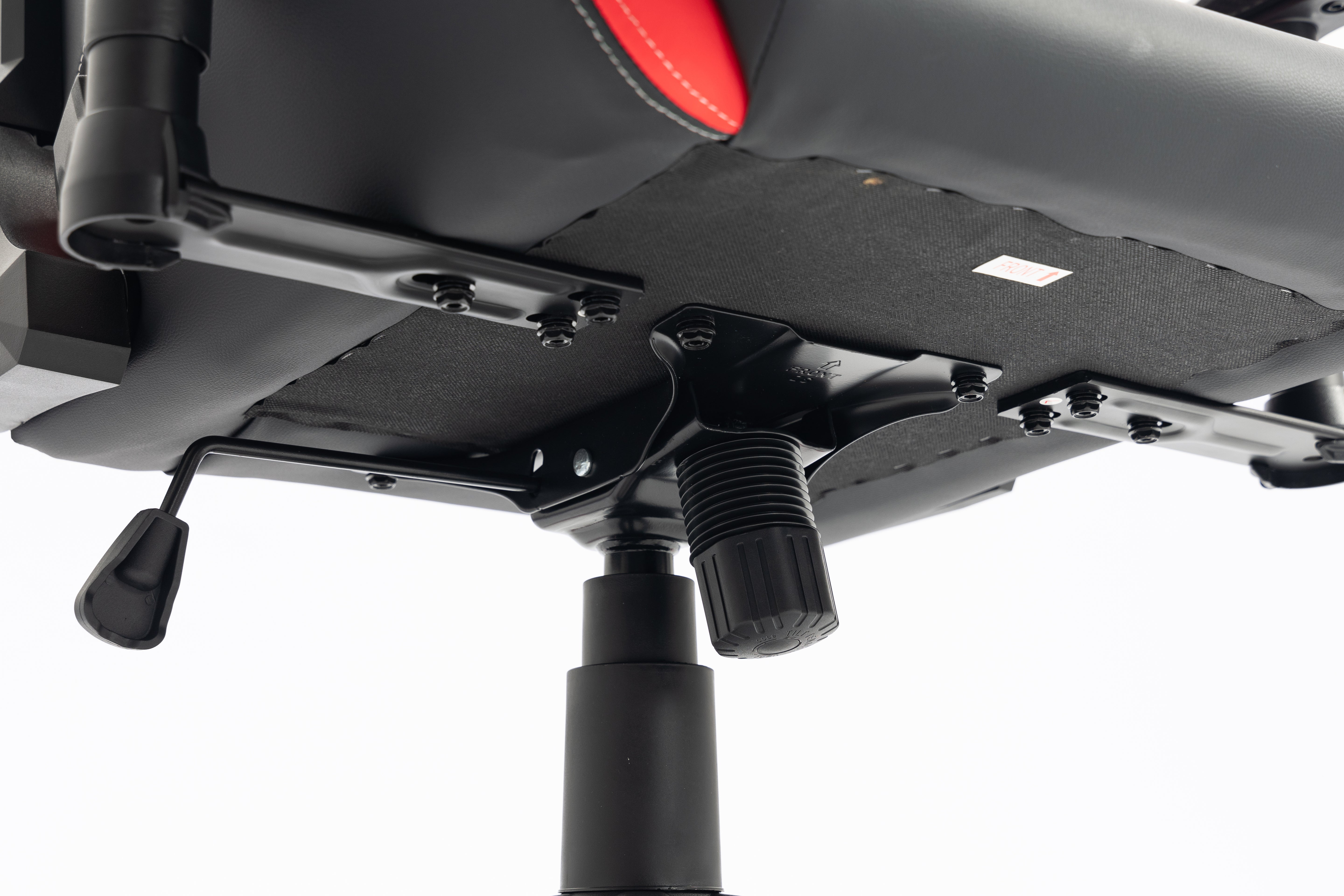 Gaming chair LK-2589-1 BLACK-RED with headrest