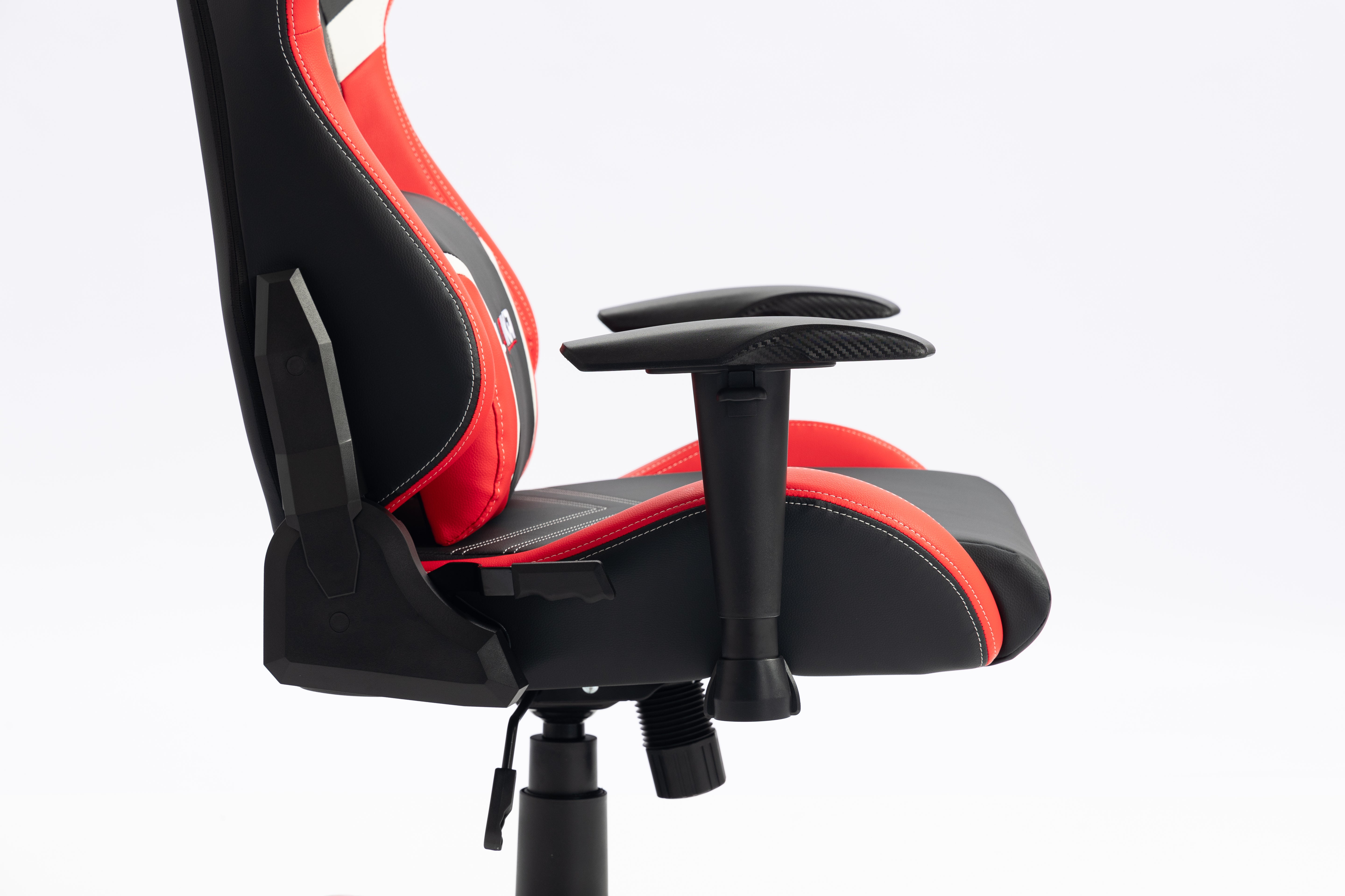 Gaming chair LK-2589-1 BLACK-RED with headrest