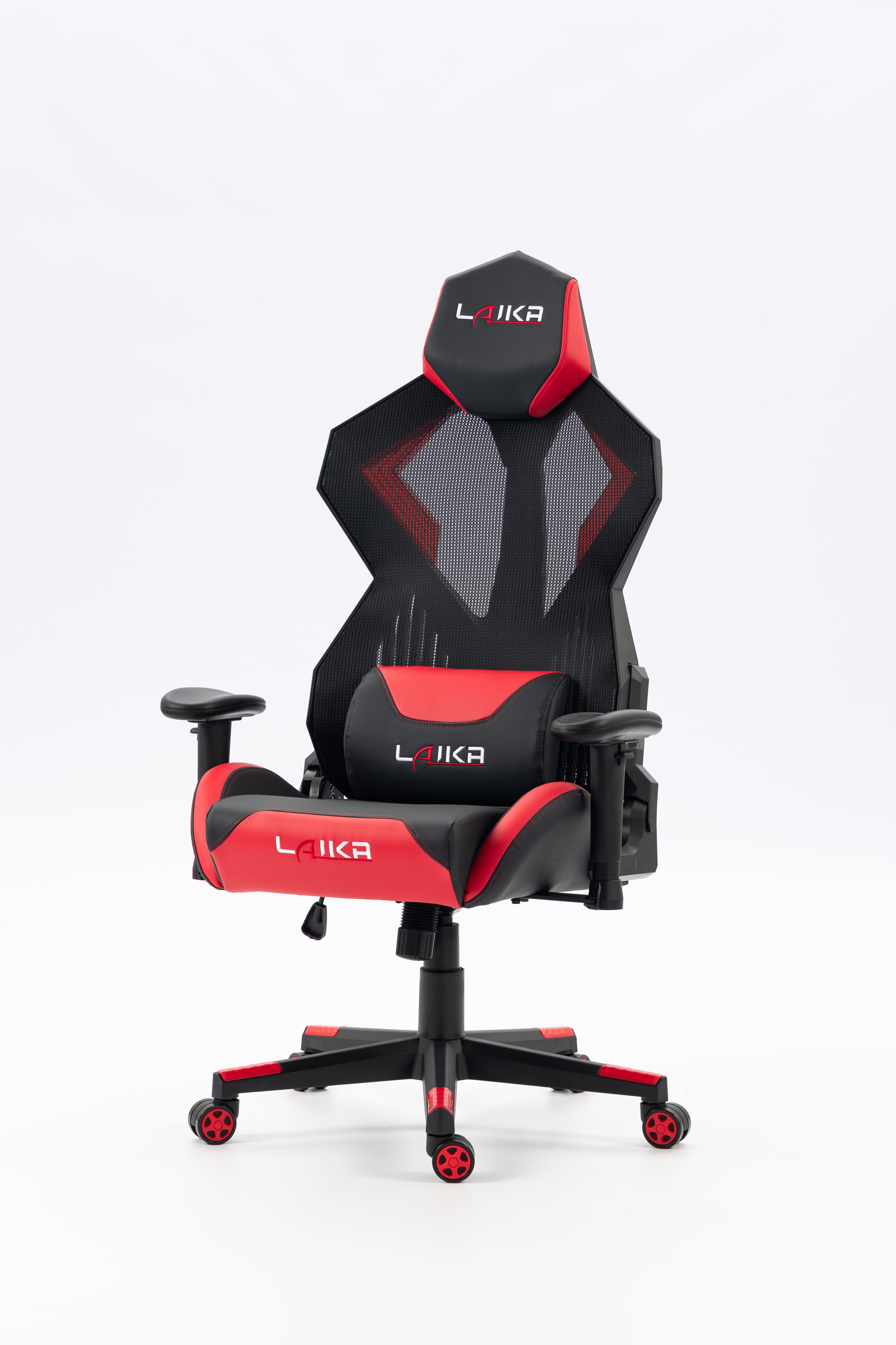 Gaming chair LK-2409 BLACK-RED Mesh 2D Arms
