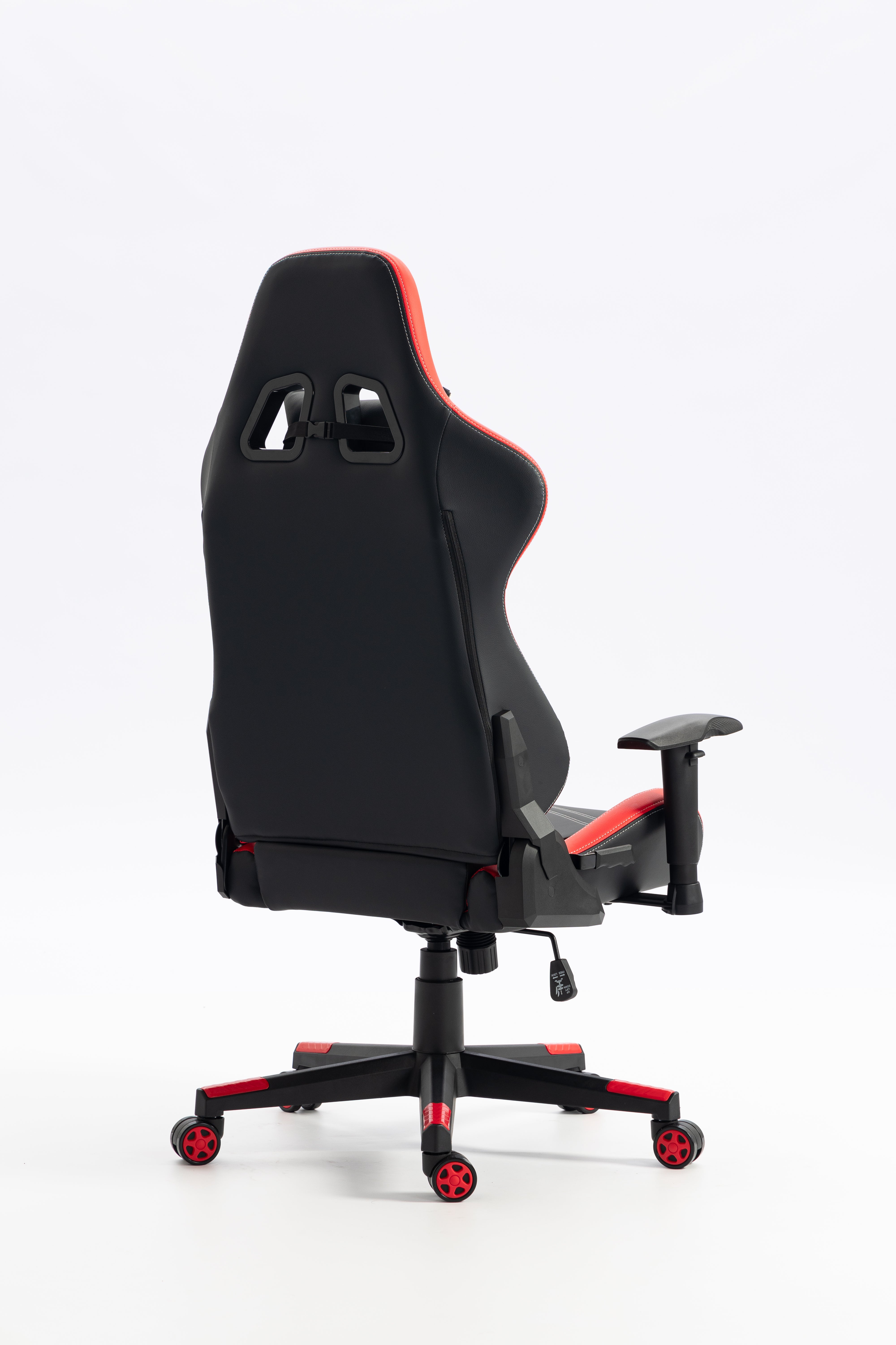 Gaming chair LK-2589-1 BLACK-RED with headrest