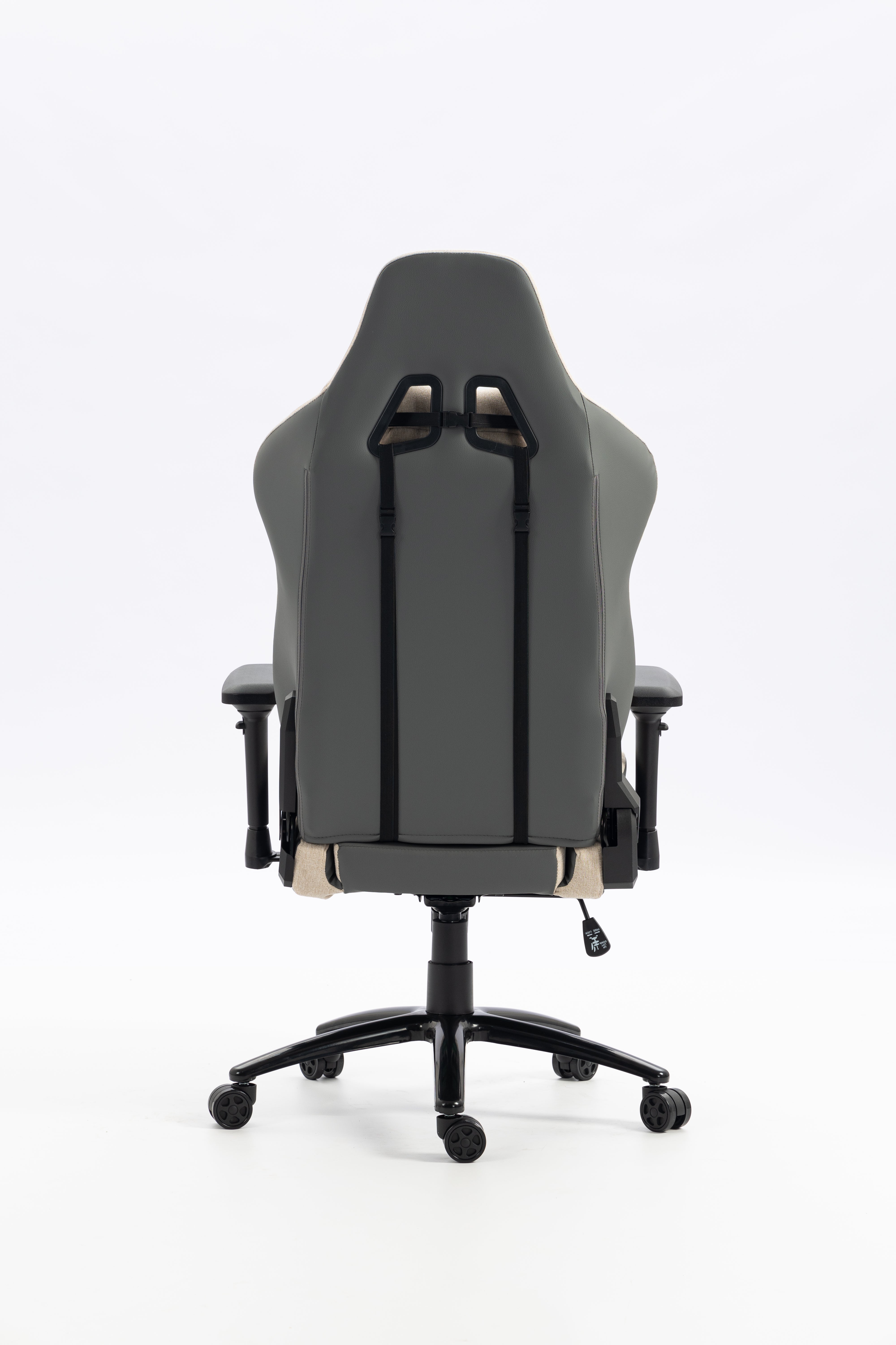 Gaming chair LK-2552 BIGE&GREY 4D Arms