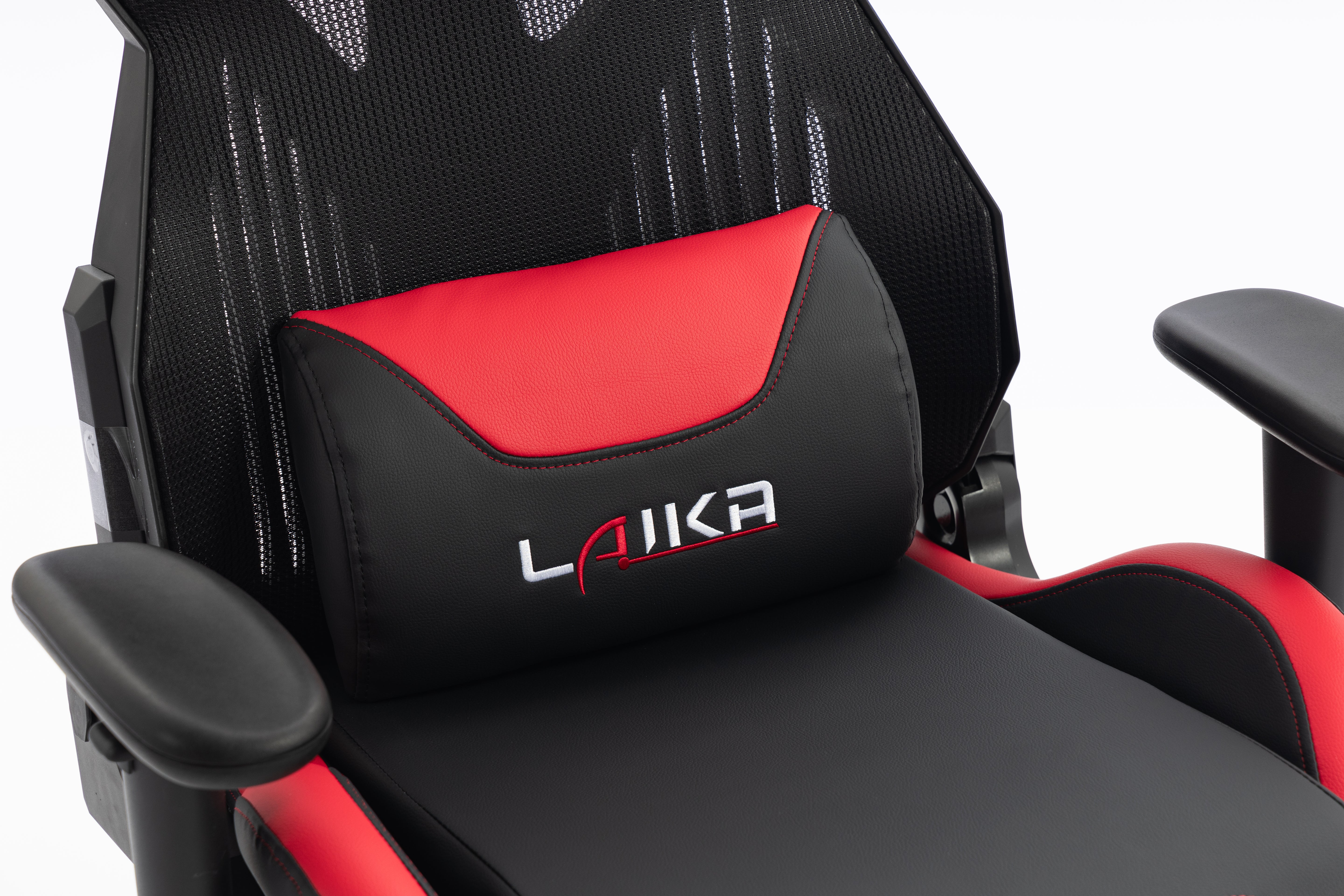 Gaming chair LK-2409 BLACK-RED Mesh 2D Arms