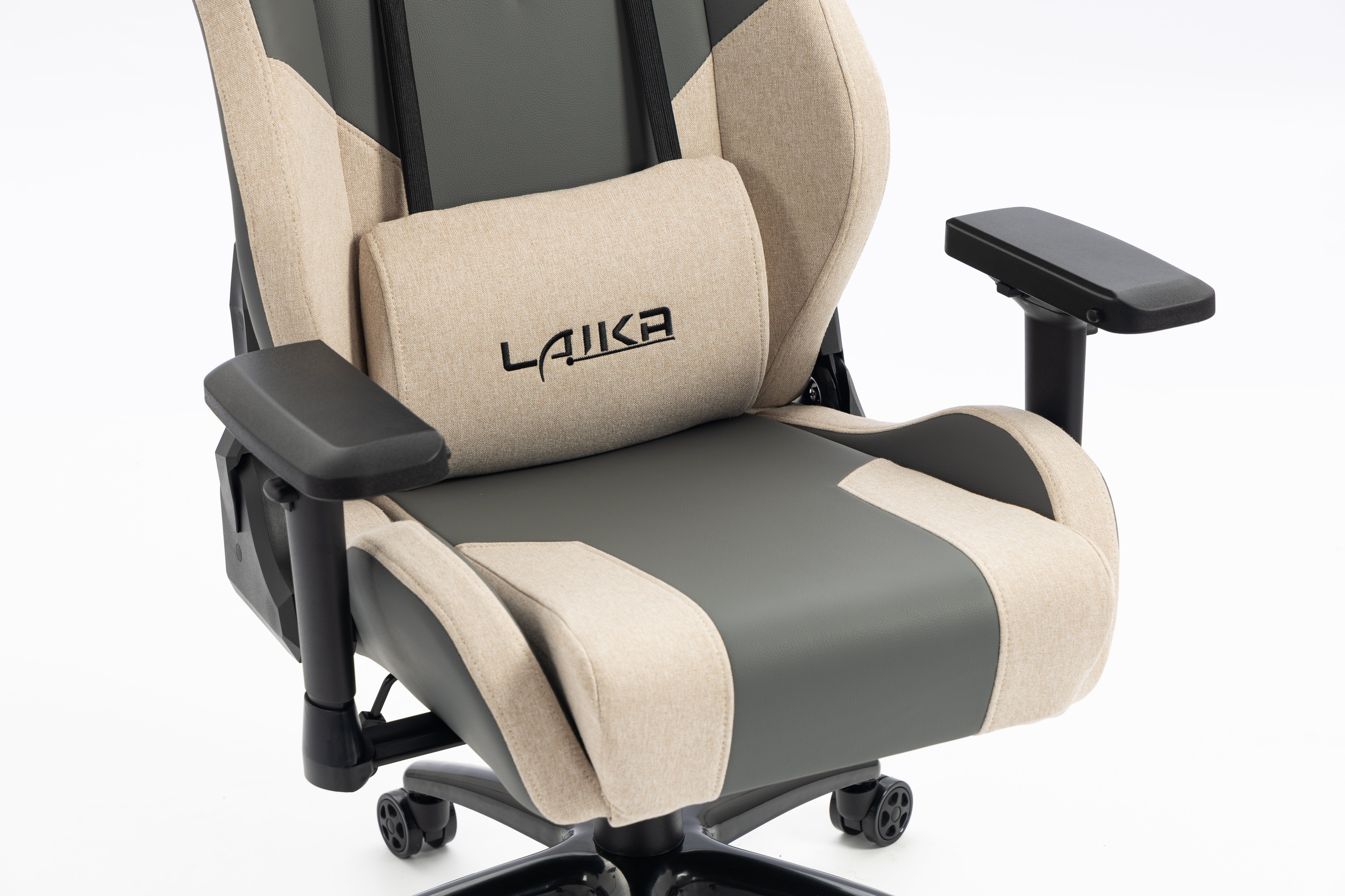 Gaming chair LK-2552 BIGE&GREY 4D Arms