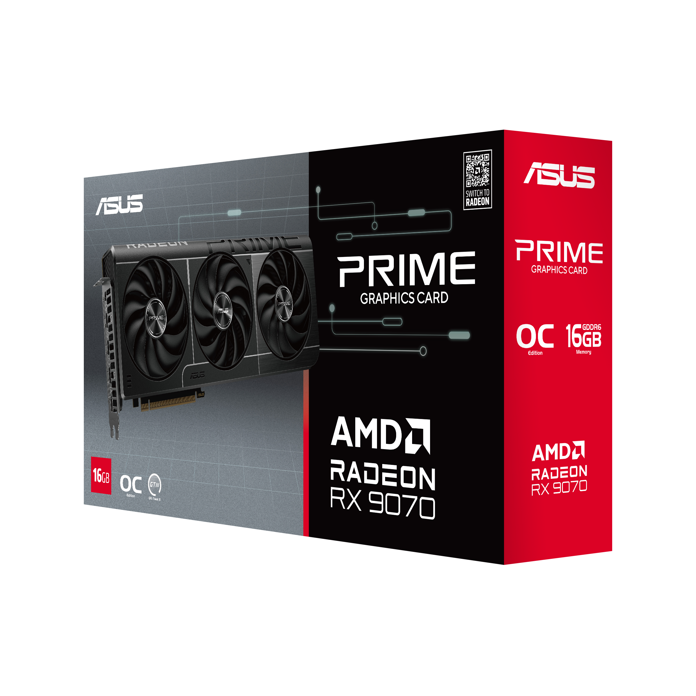 ASUS VGA PRIME RX9070 OC 16G