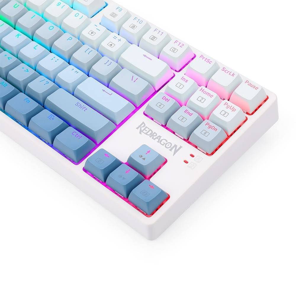 REDRAGON K645W-GB-RGB 87key mechanical keyboard, Blue color