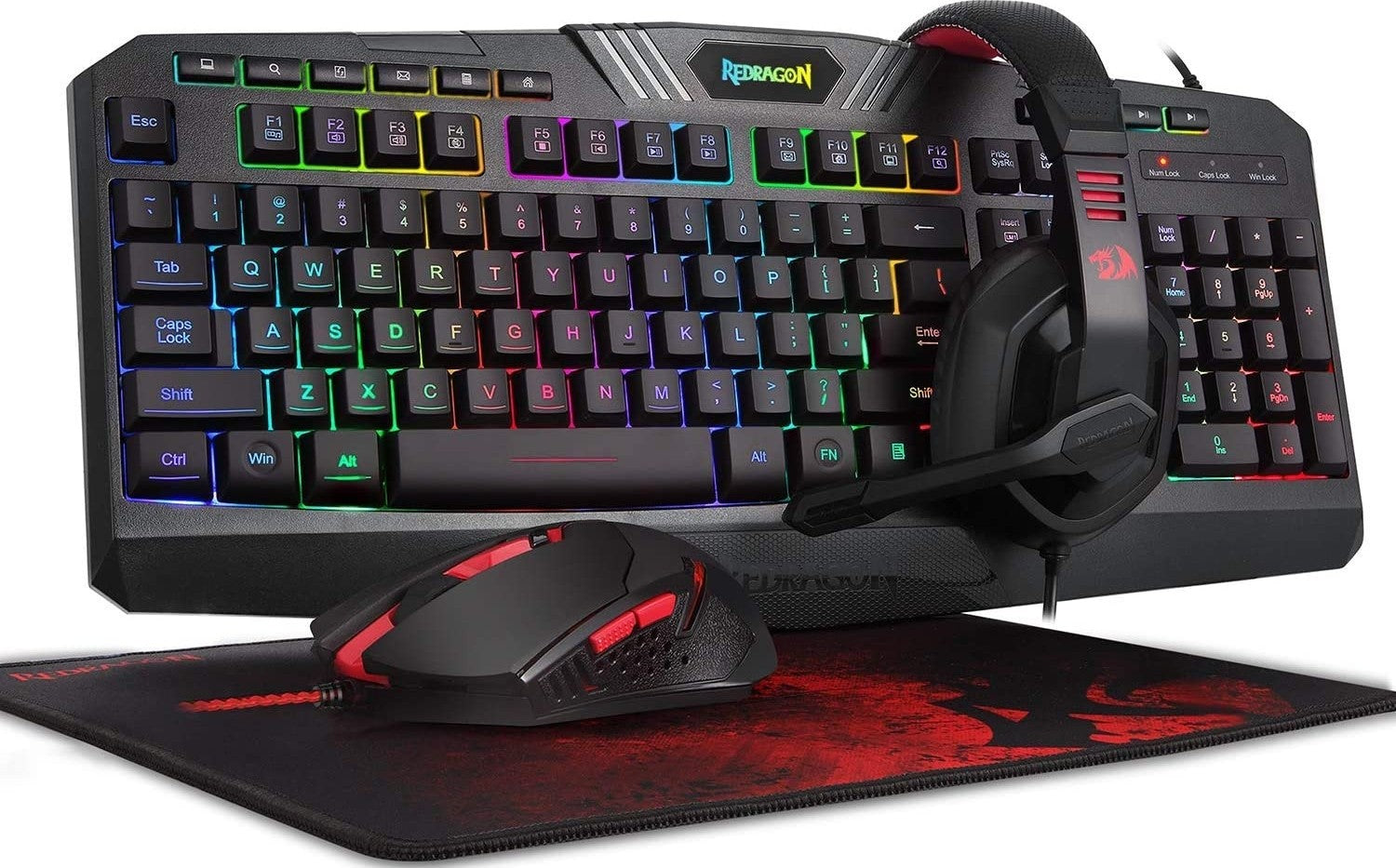 ReDragon S101-BA-3-MOUSE / KB / HD AND MOUSE PAD COMBO