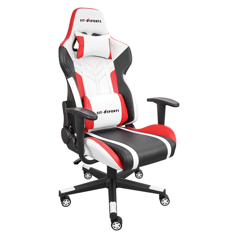 Gaming chair SD-007 White red black