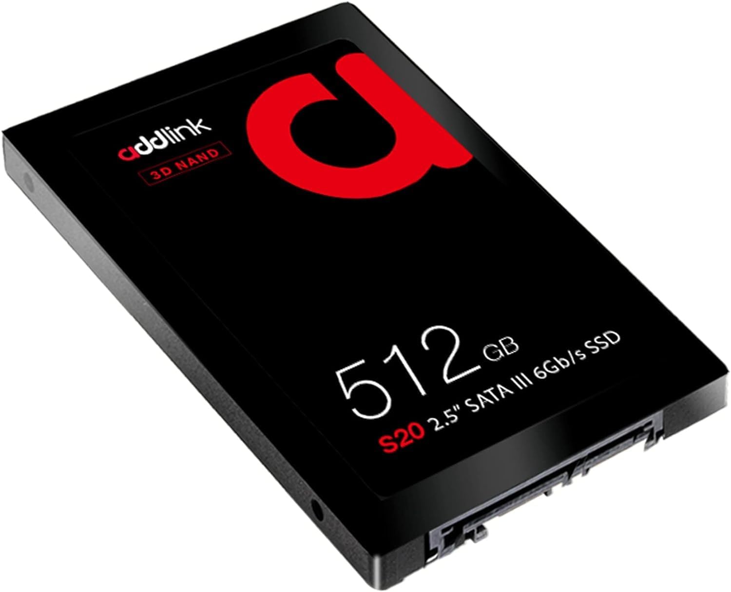 Addlink S20 512GB SSD 2.5" SATA III 6Gb/s (Up to R:500 , W:450 )