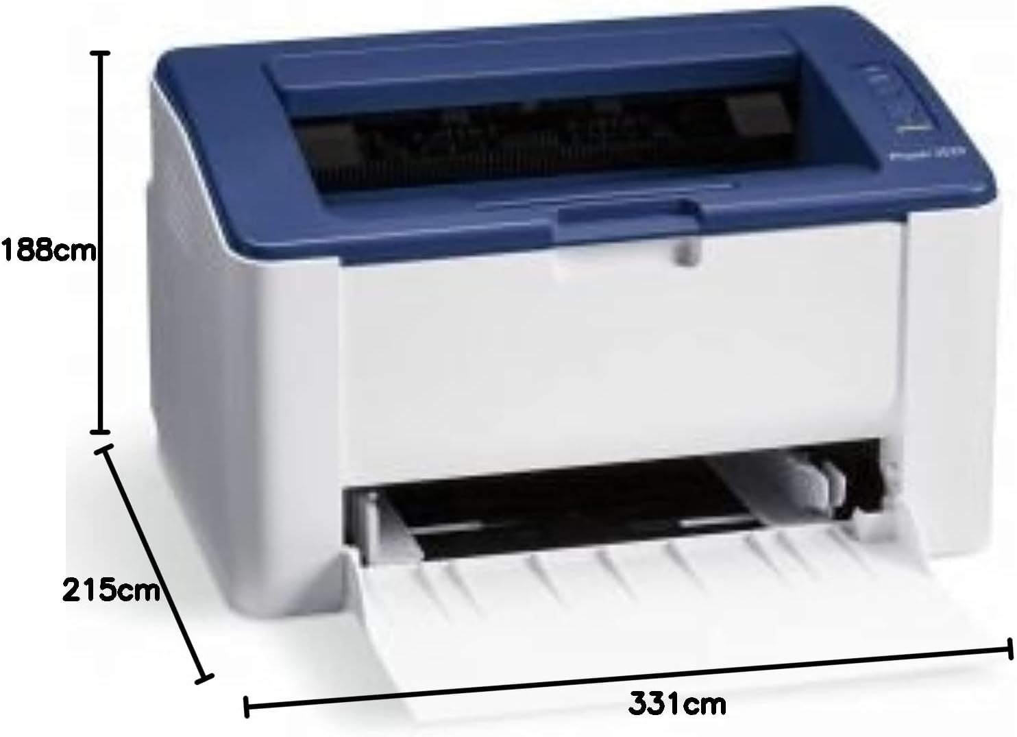 PRINTER XEROX P3020 BLACK LASER