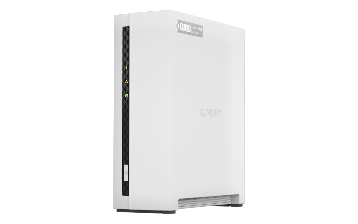 QNAP TS-133 NAS Storage.