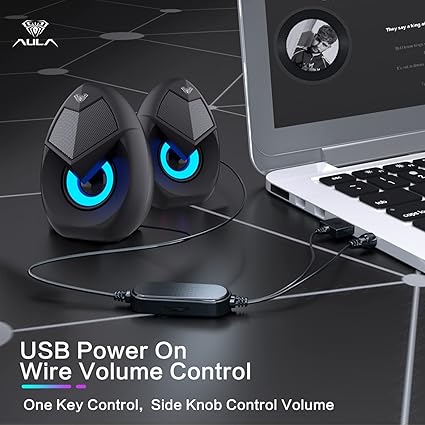 Aula N-69 RGB Desktop Speaker 2.0