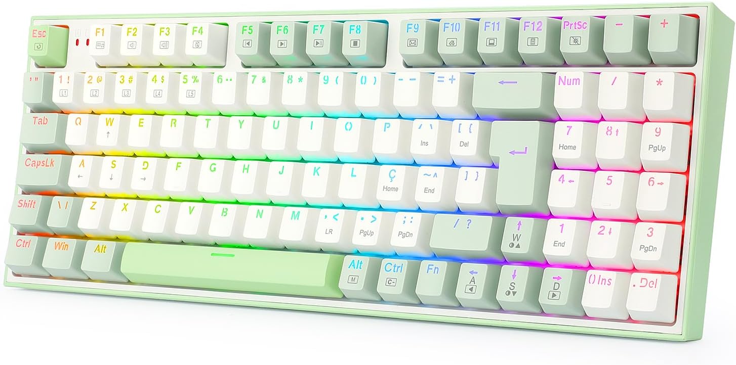 ReDragon S134 mechanical keyboard Mouse Combo 94 key