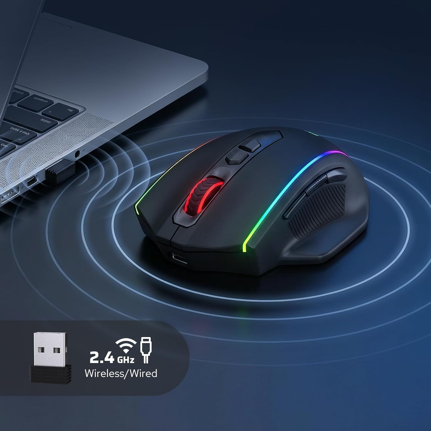 ReDragon Gaming Mouse Black M686 RGB