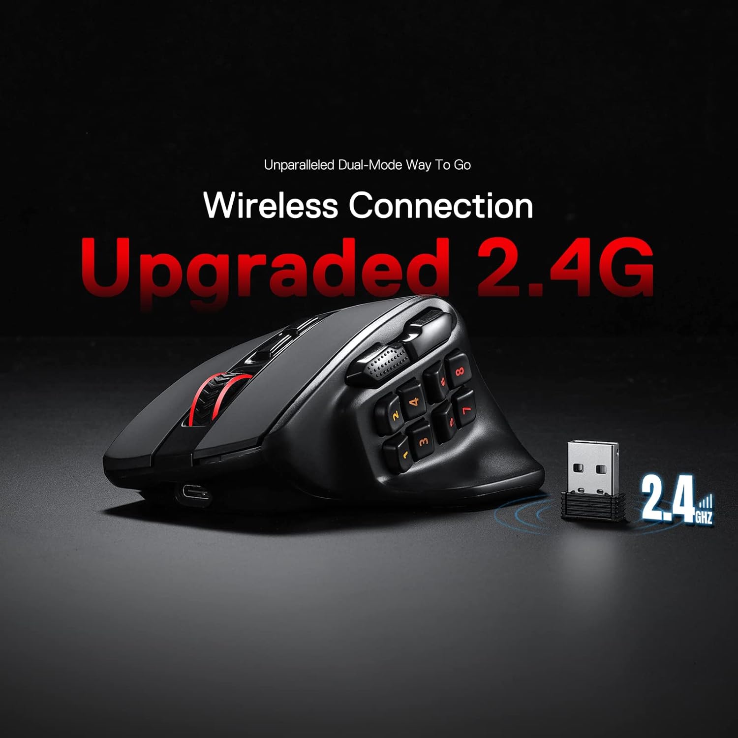 REDRAGON M811-RGB Wired Gaming Mouse Black Color