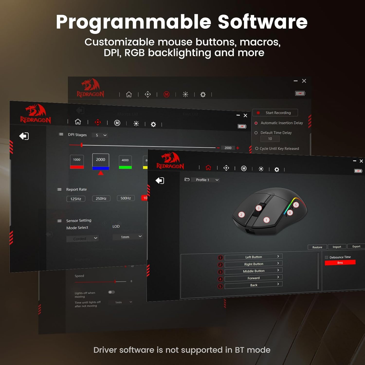 REDRAGON DEICIDE LITE M816-LIT-RGB Gaming Mouse