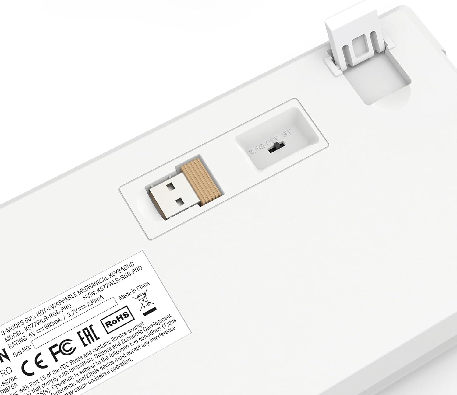 Redragon K677 WLR-RGB-PRO 68 keys 3mode mechanical keyboard