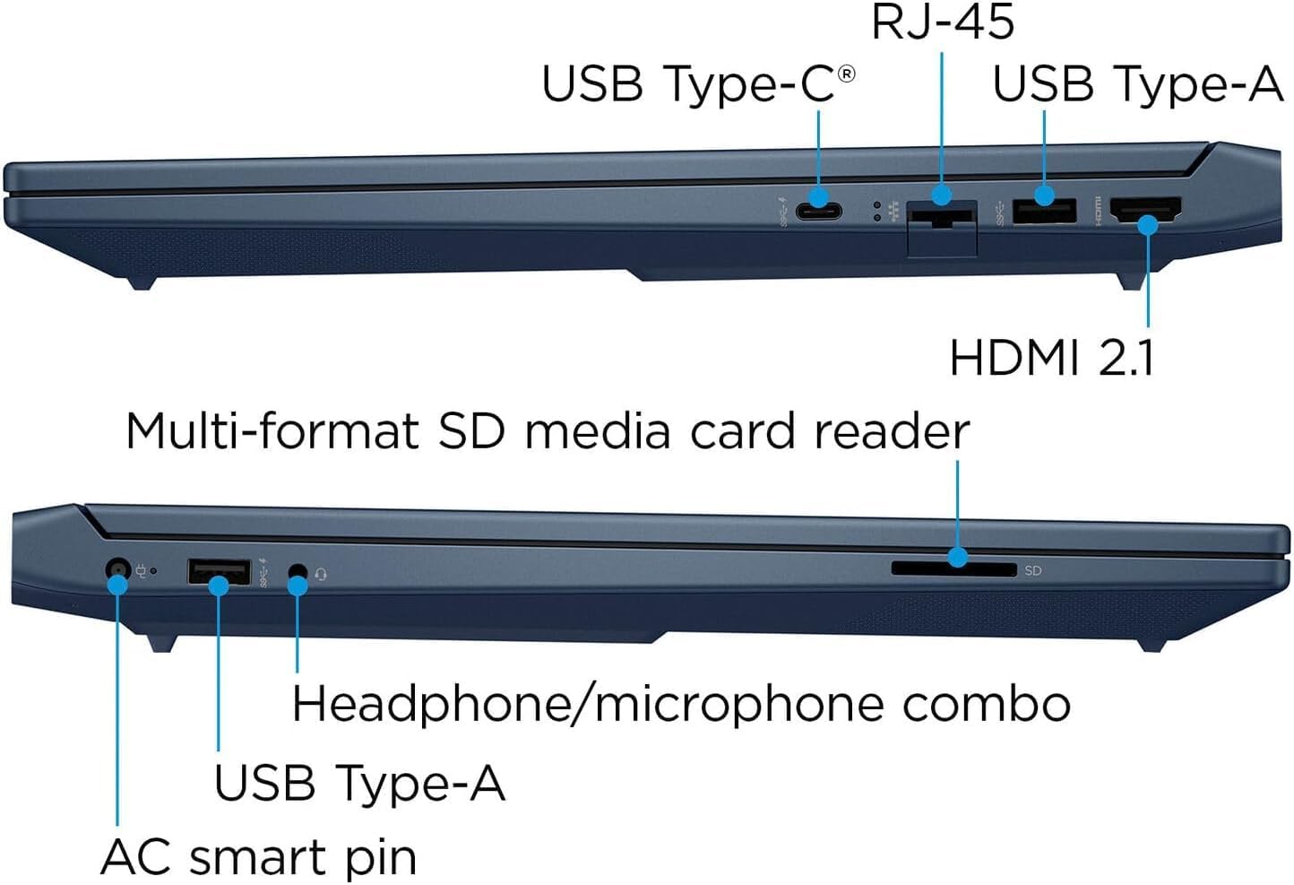 HP Victus (Gaming Laptop) 15.6'' FHD, 144Hz, Ci5-13420H, 8GB DDR4, 512GB SSD, 6G RTX3050