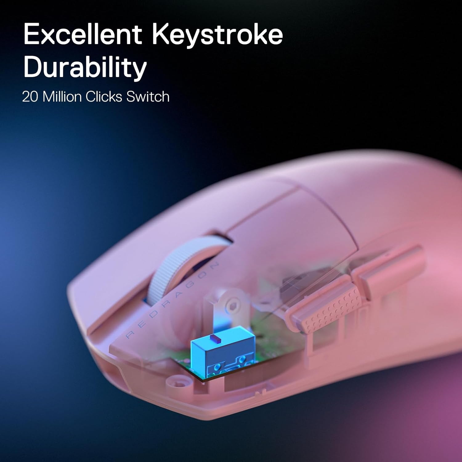 REDRAGON M724P PINK MOUSE