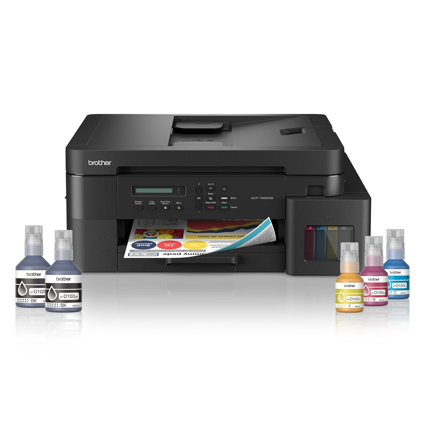 BROTHER DCP T830 COLOR INK PRINTER