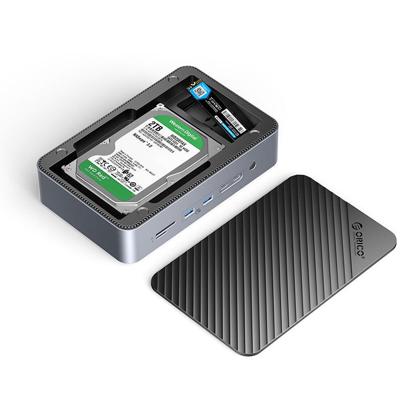 ORICO D35M2-BK Docking Station with M.2 & 3.5" Hard Drive Enclosure