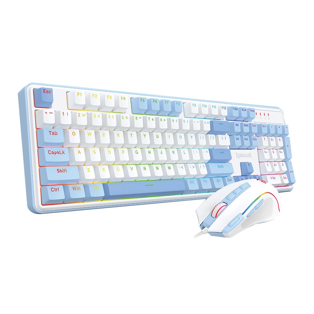 REDRAGON S139 Gaming Essentials Mechanical Keyboard and Mouse Combo Set