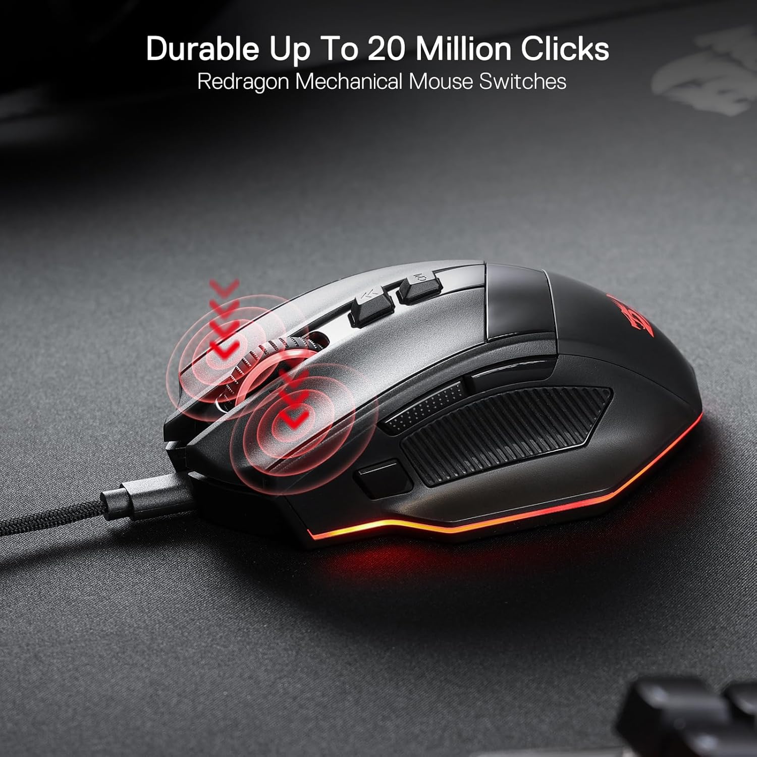 ReDragon M813 RGB Mouse Wired Gaming mouse