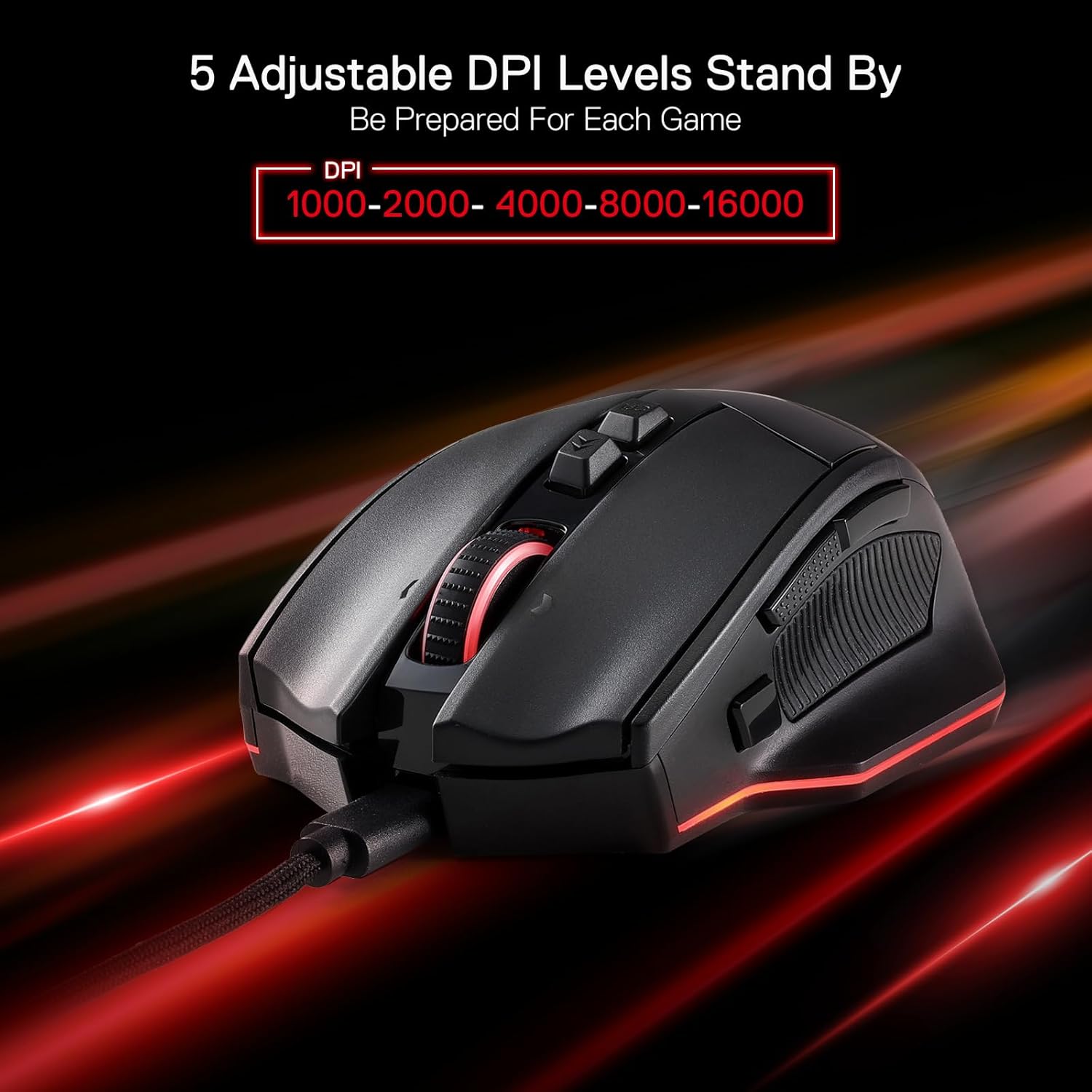 ReDragon M813 RGB Mouse Wired Gaming mouse