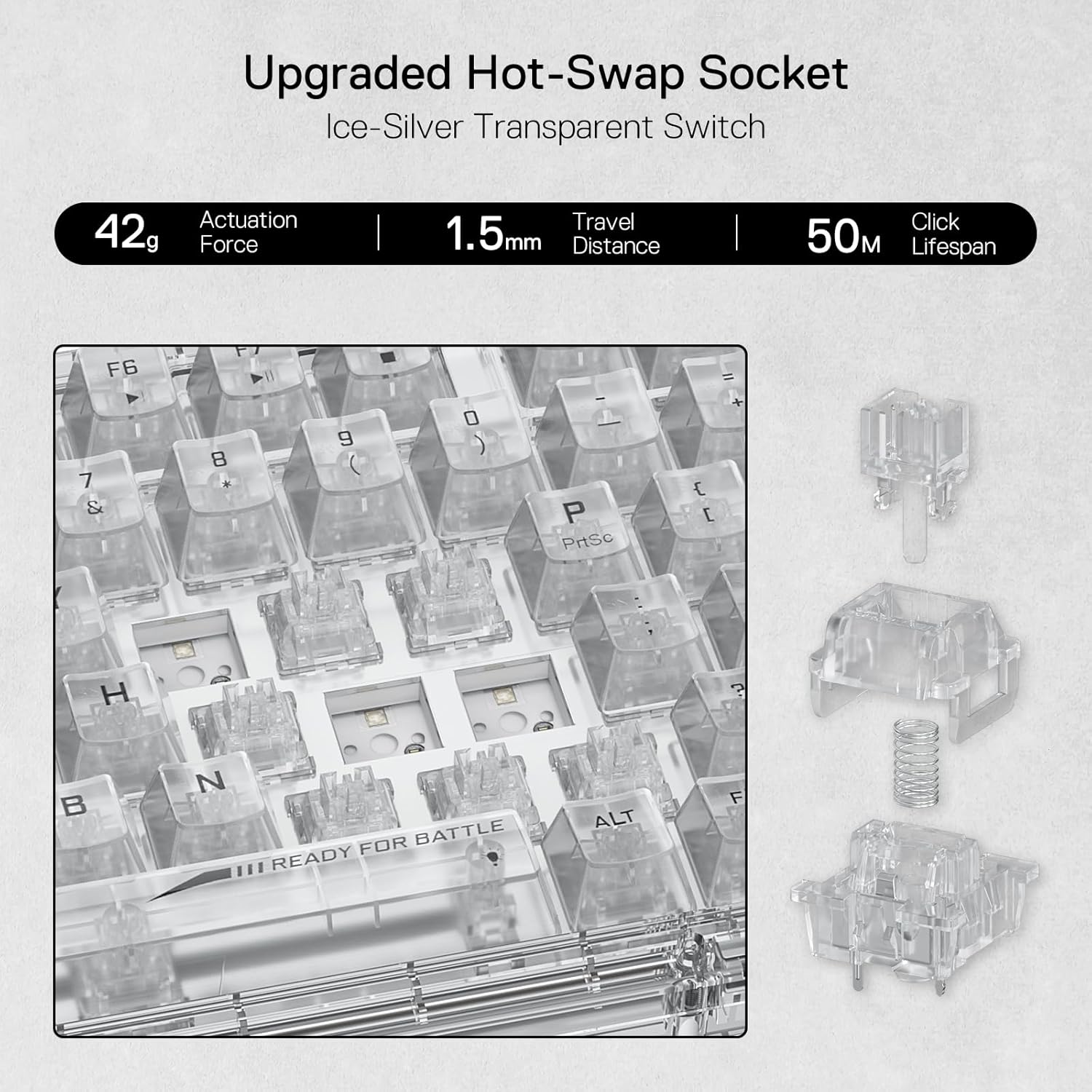 REDRAGON K649CT-RGB-PRO ELF PRO wired keyboard