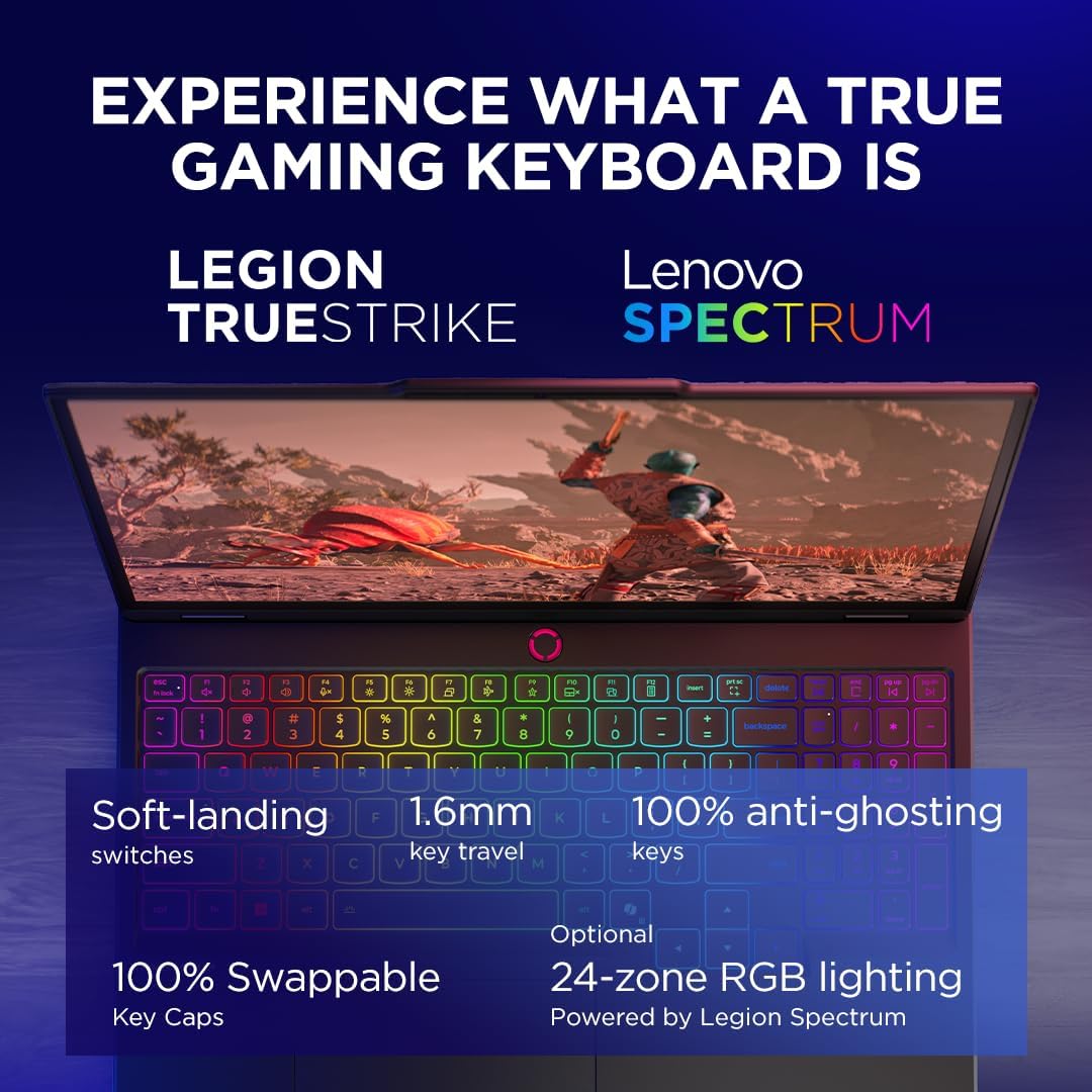 Lenovo LEGION 5, CORE I9-14900HX, 1TB SSD, 32 GB, 16''WQXG OLED, W11 , 8G RTX5070