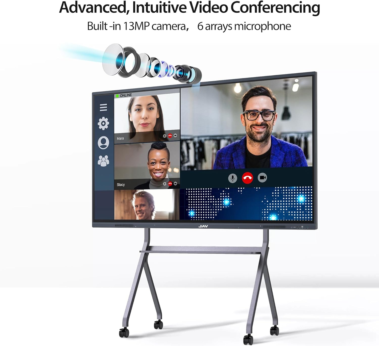 JAV 86” Interactive Smart Board H12S-2