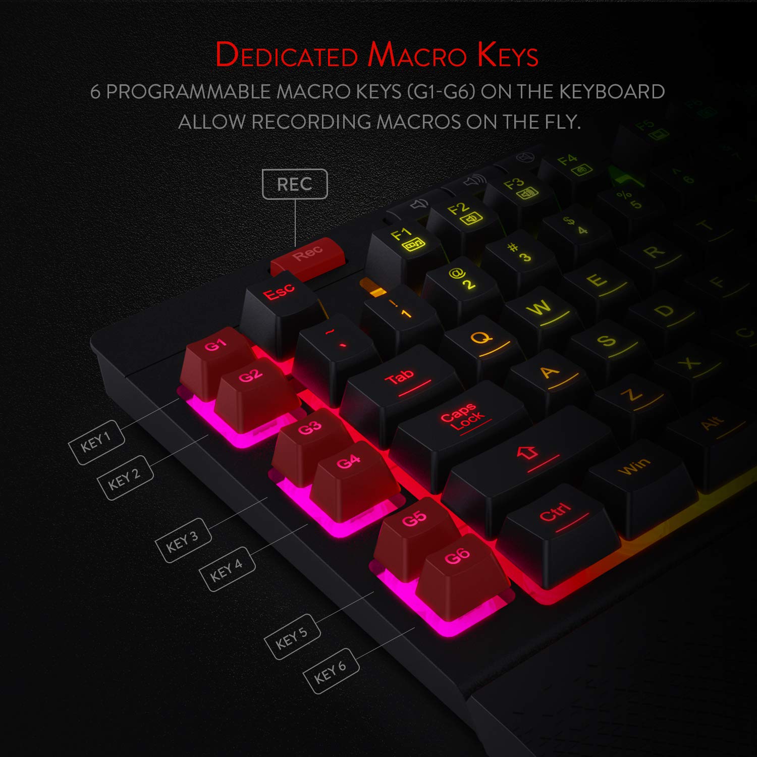 Redragon K512 RGB SHIVA GAMING KEYBOARD