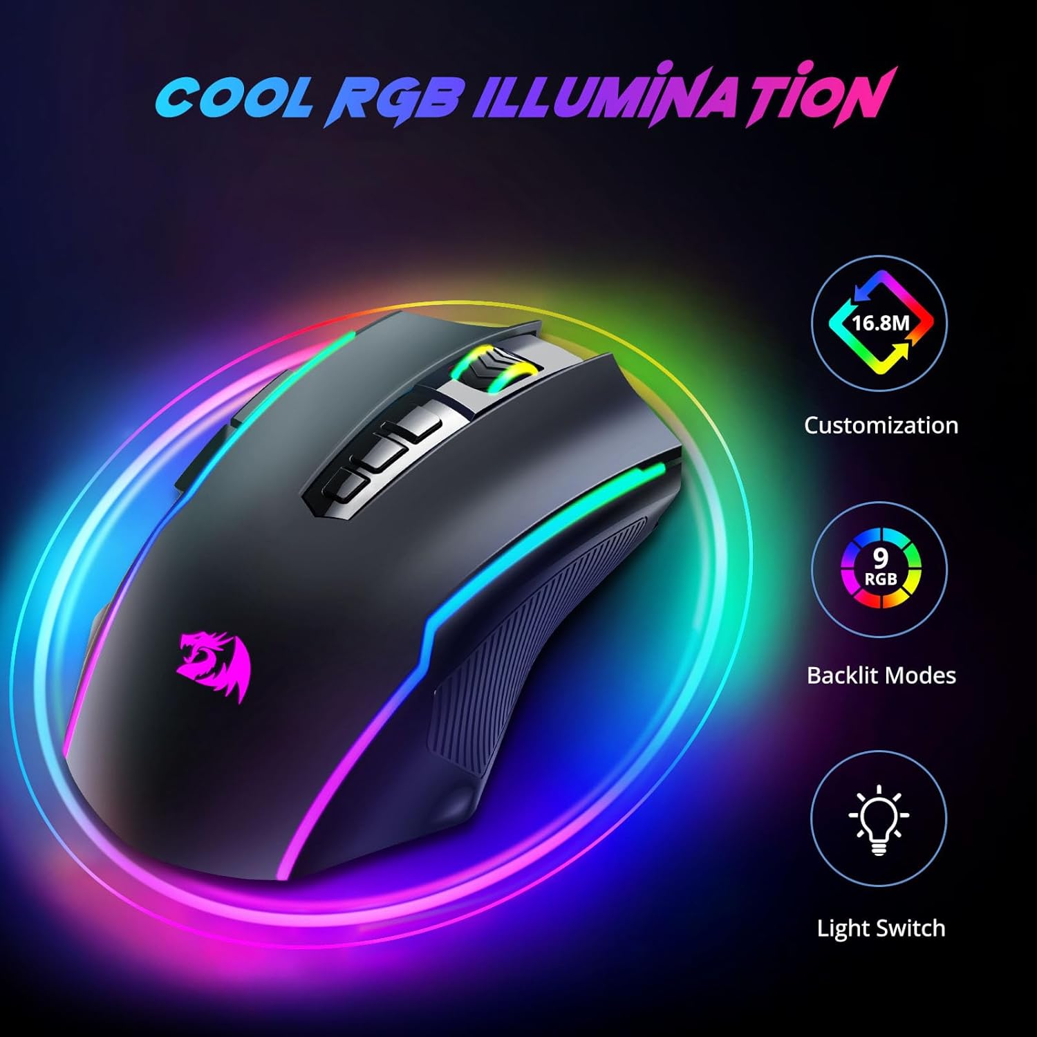 ReDragon M602-KS GAMING MOUSE WIRELESS