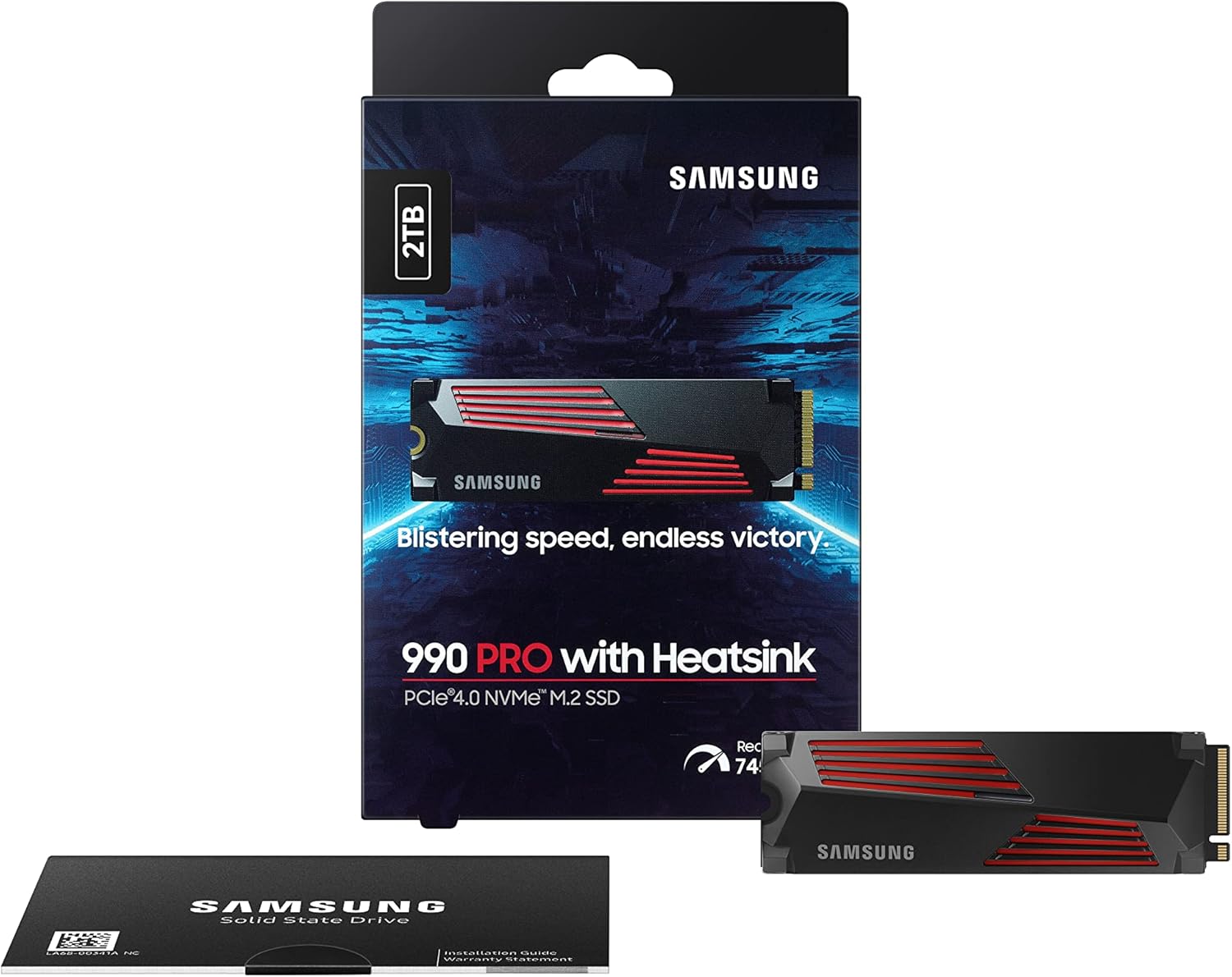SSD SAMSUNG 990 PRO M.2 WITH Heatsink