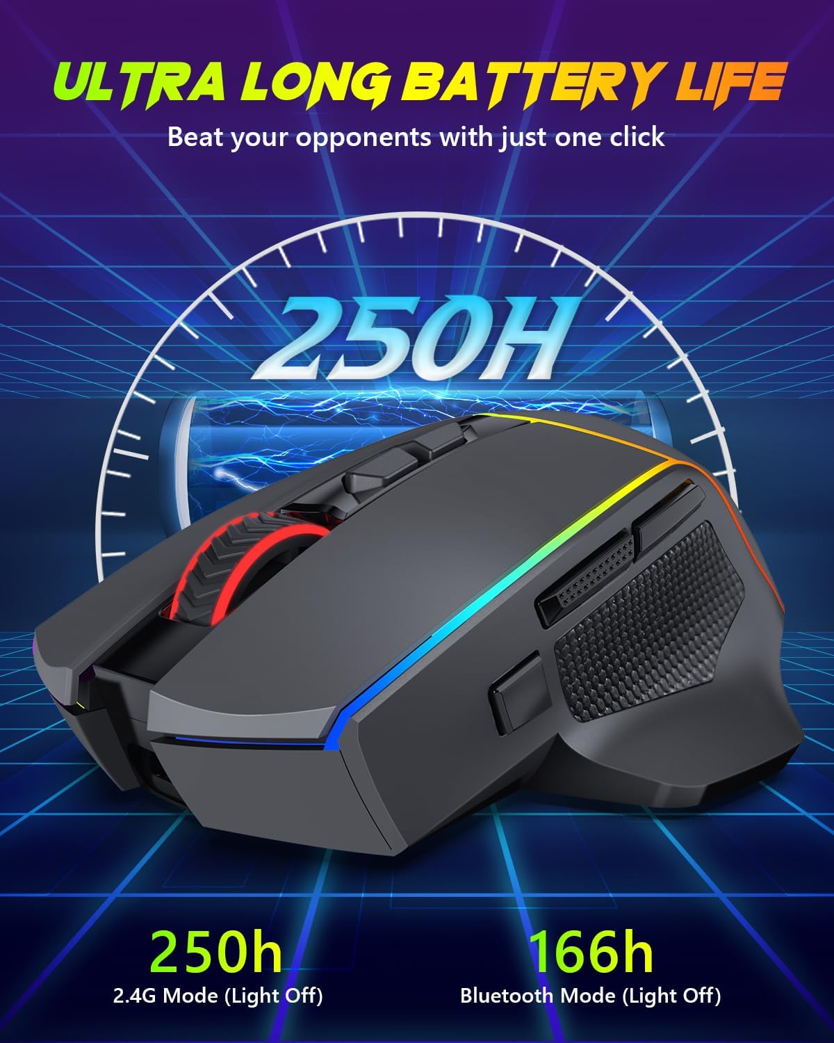 REDRAGON M814 RGB-PRO GAMING MOUSE