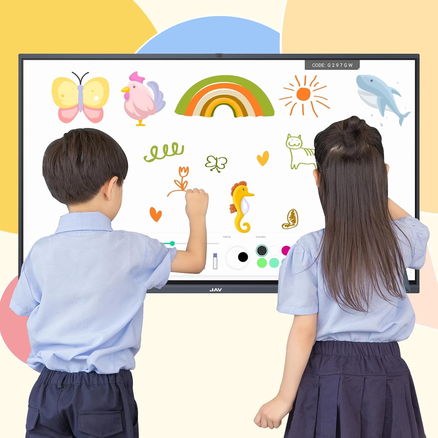JAV Smart Board, 65'' 4K UHD Interactive Whiteboard