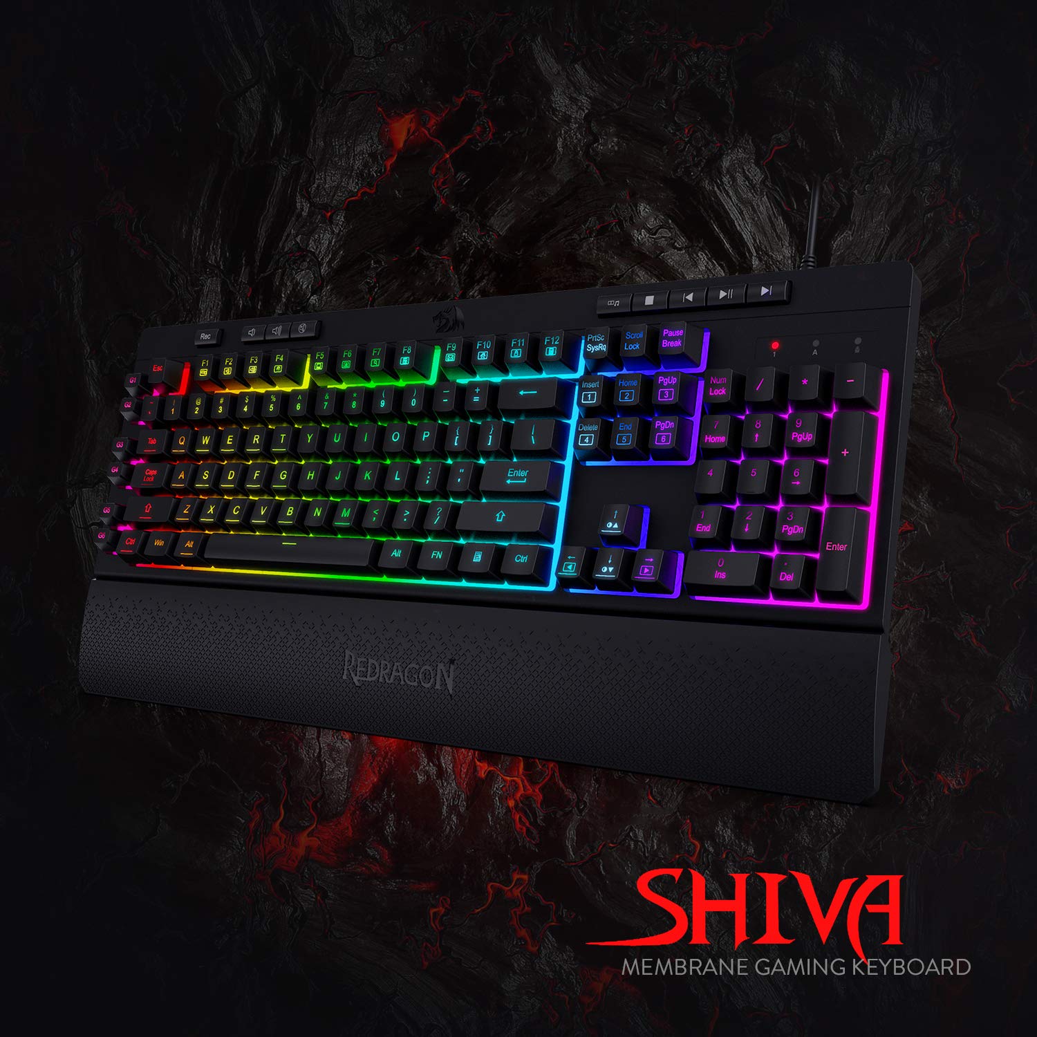 Redragon K512 RGB SHIVA GAMING KEYBOARD