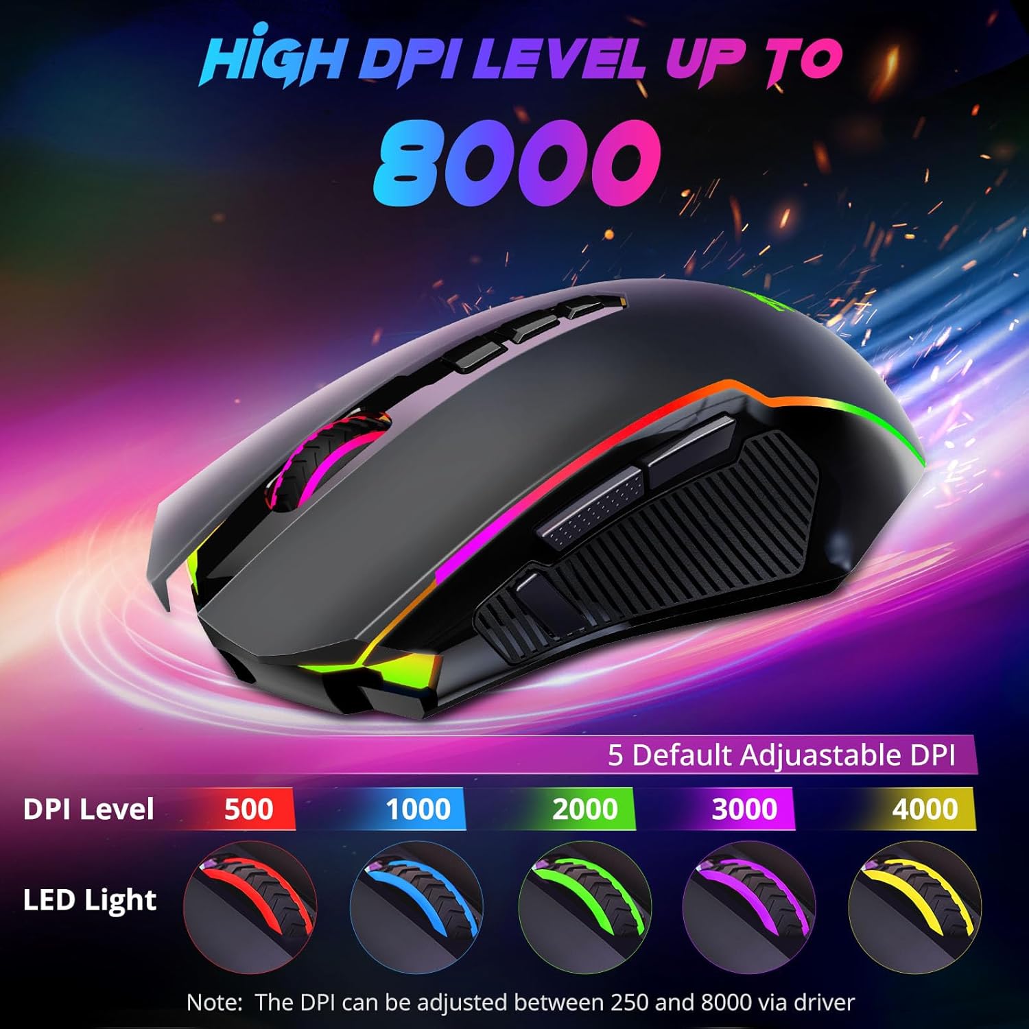 ReDragon M602-KS GAMING MOUSE WIRELESS