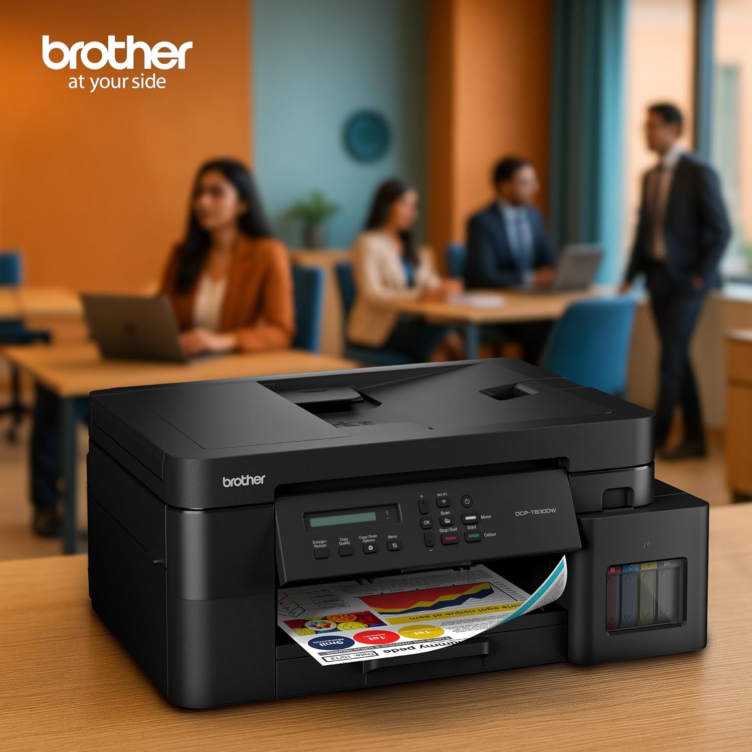 BROTHER DCP T830 COLOR INK PRINTER