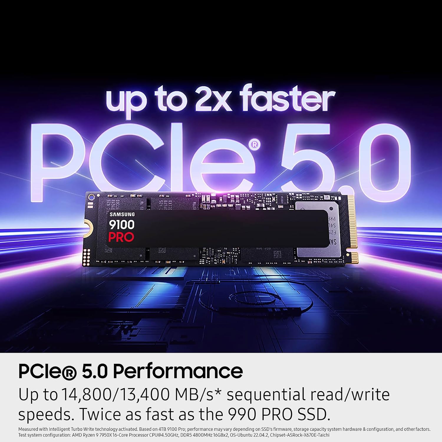 Samsung SSD 9100 PRO PCIe 5.0x4 M.2 2280