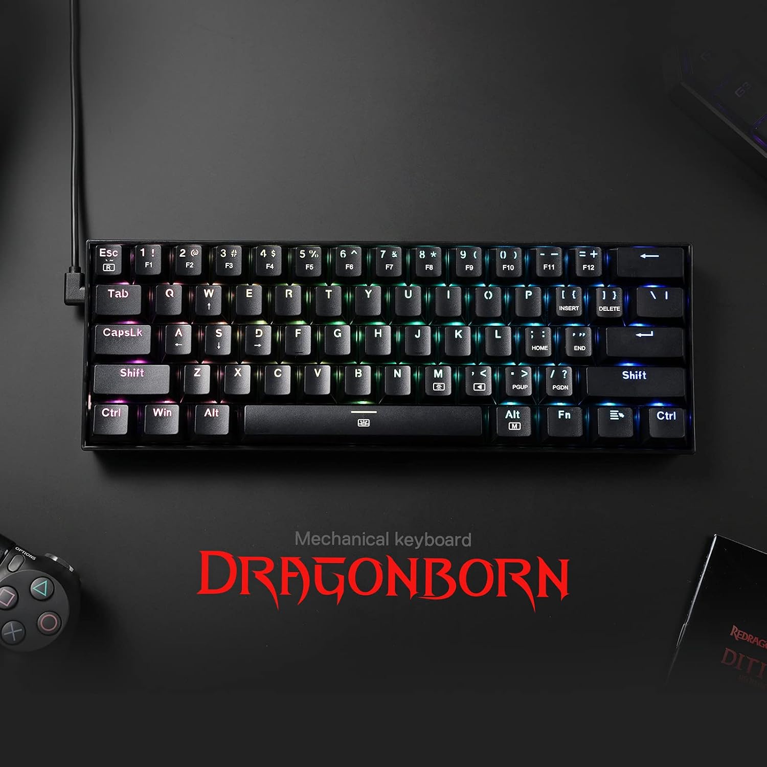 REDRAGON K630 RGB-1 MECHANICAL KEYBOARD