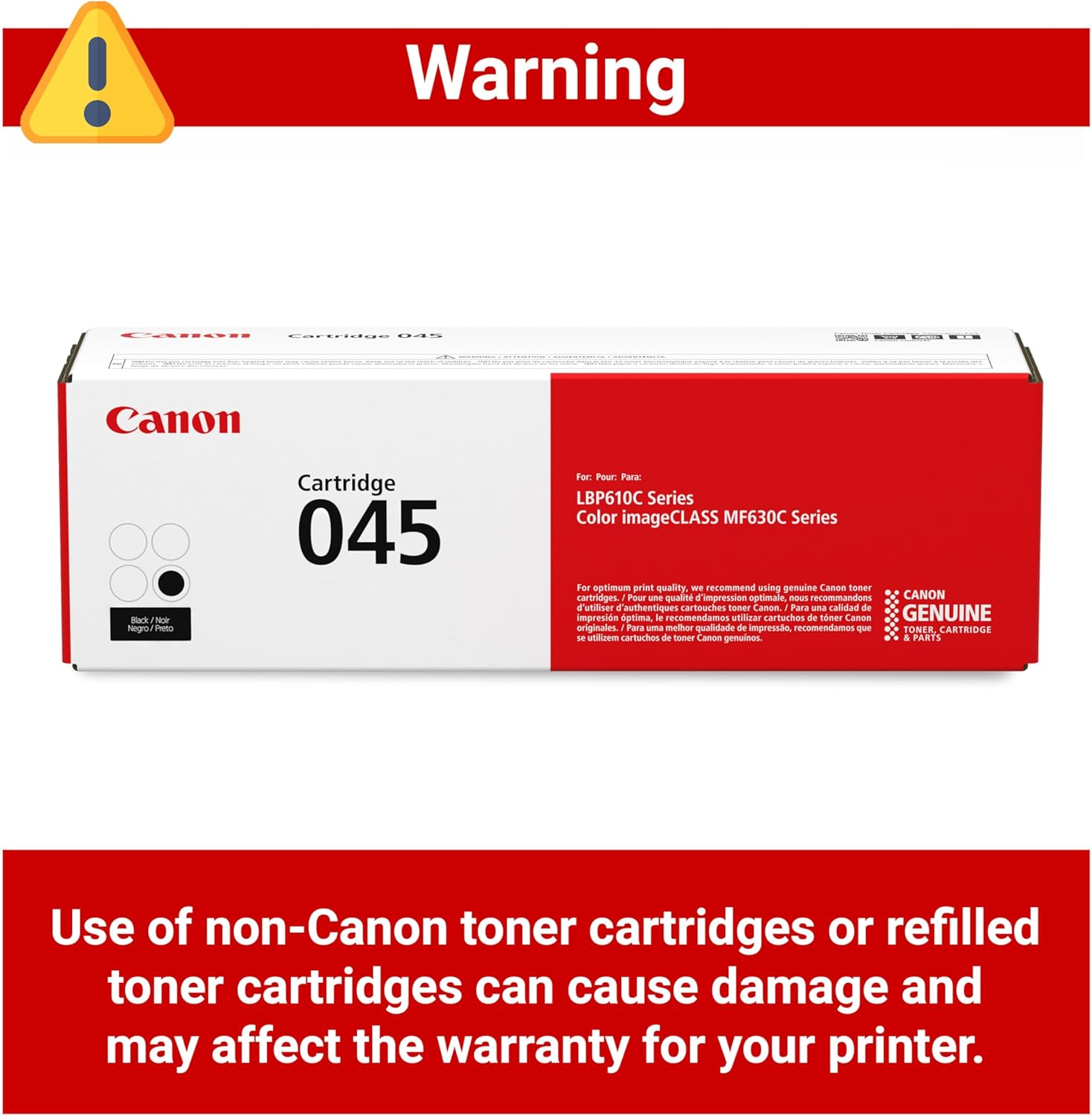 TONER CANON 045 For Canon Laser Printers