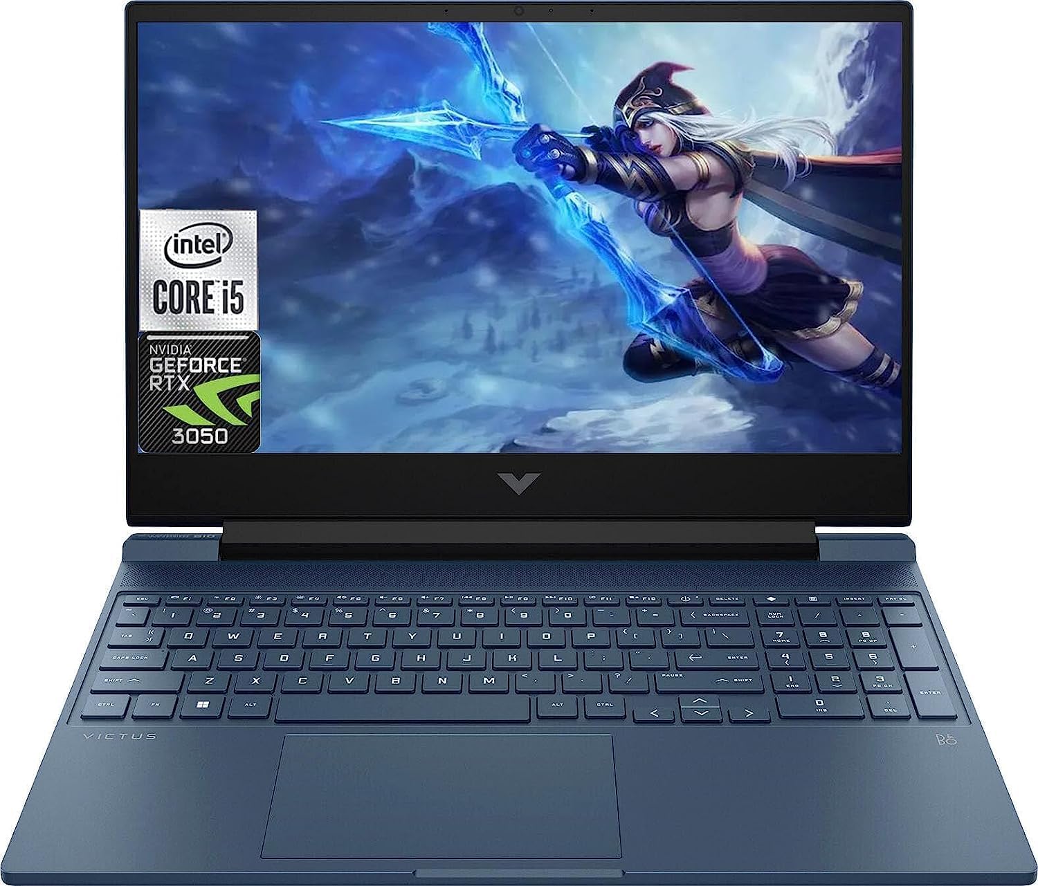 HP Victus (Gaming Laptop) 15.6'' FHD, 144Hz, Ci5-13420H, 8GB DDR4, 512GB SSD, 6G RTX3050