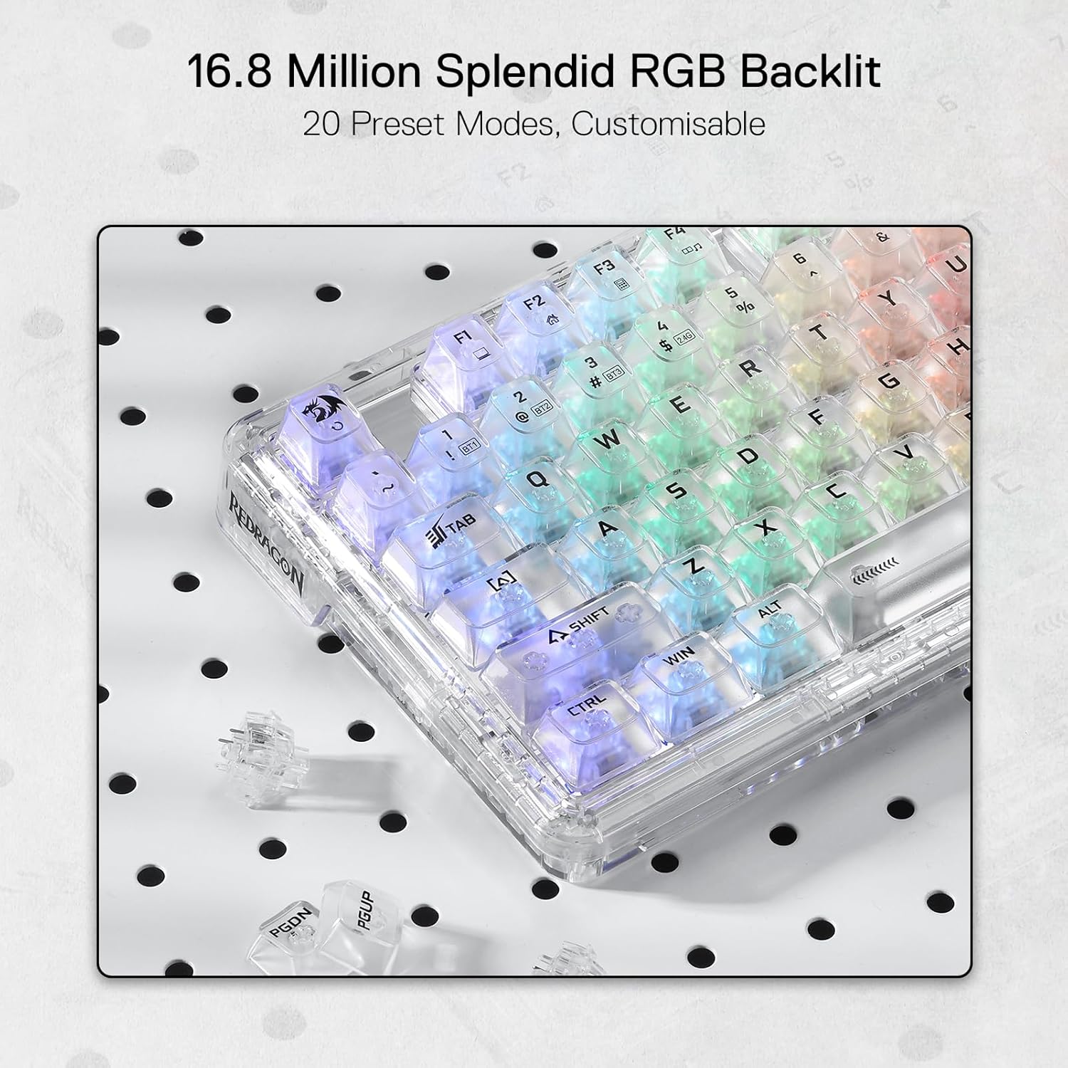 REDRAGON K649CT-RGB-PRO ELF PRO wired keyboard