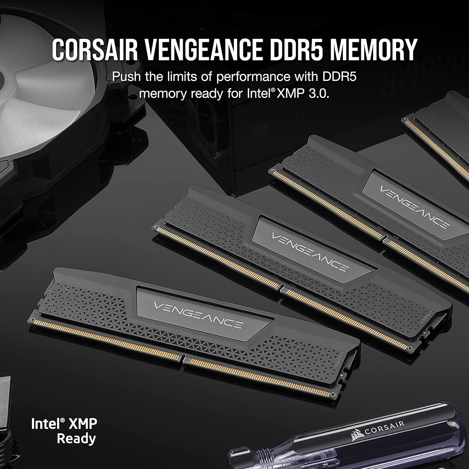 RAM CORSAIR DDR5 VENGEANCE 32GB 16X2 4800