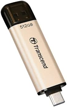 Transcend JF930 Dual USB C Flash Drive for iPhone/iPad/Mac/Windows, Android/Tablet/PC/Gaming Console, Photo Stick Up to 420MB/s, USB 3.2 Thumb Drive