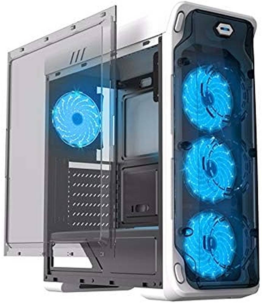 CASE GAMEMAX STARLIGHT BLACK WHITE