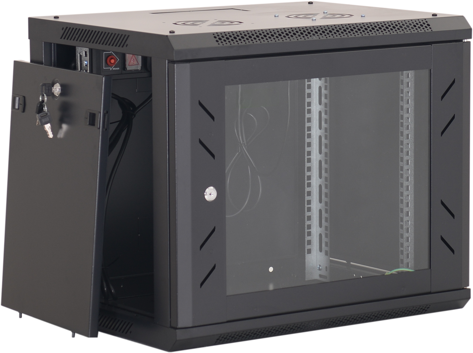 FINEN 9U 600*600MM FAN+SHELF CABINET